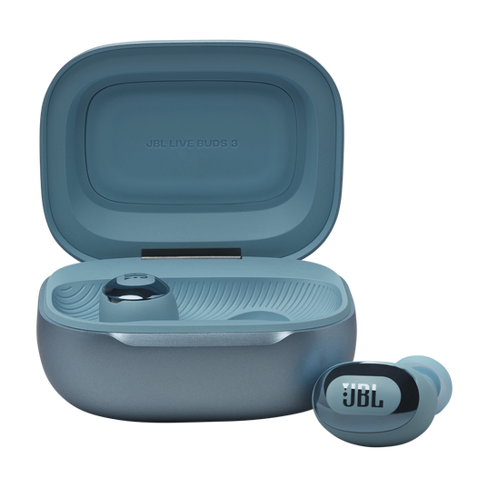 JBL Live Buds 3 - Blue - True wireless Noise Cancelling bud-type earbuds - Front